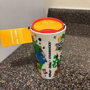 NEW 2025 Limited Edition Marcos Chin x STARBUCKS Tumbler 12oz